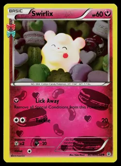 Pokemon Card - Swirlix Generations Radiant Collection RC19/RC32 Reverse Holo - Image 1