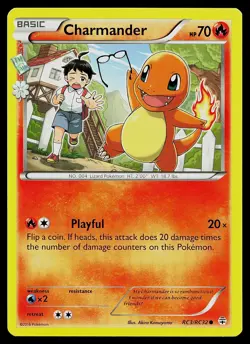 Pokemon Card - Charmander Generations Radiant Collection RC3/RC32 Common - Image 1