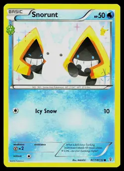 Pokemon Card - Snorunt Generations Radiant Collection RC7/RC32 Common - Image 1