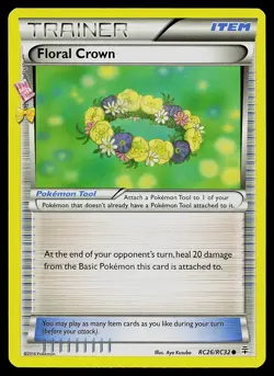 Pokemon Card - Floral Crown Generations Radiant Collection RC26/RC32 Common - Image 1