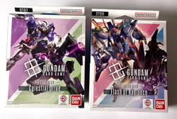 Gundam Card Game Starter Deck Bundle ST07 Celestial Drive + ST08 Flash NEW - Image 1