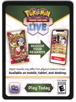 10 Pokemon TCG Online Code Cards Scarlet & Violet - Unused [MESSAGE DELIVERY] - Image 1