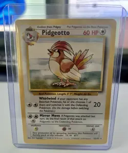 1999 Pokemon TCG Base Set Pidgeotto (22/102) Rare Card - Image 1