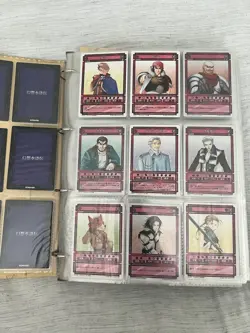 Suikoden Card Stories Trading Cards TCG w/ Limited Binder OOP Rare Japan Lot - Image 4
