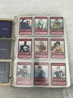 Suikoden Card Stories Trading Cards TCG w/ Limited Binder OOP Rare Japan Lot - Image 5