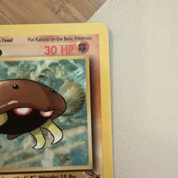 Pokemon TCG Kabuto Unlimited Common Card # 50/62 LP CONDITION - Image 4