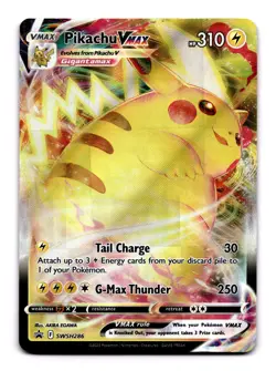 Pikachu VMAX - SWSH286 SWSD: SWSH: Sword & Shield Promo Cards Promo Holo NM - Image 1