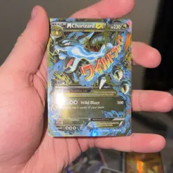 Pokemon M Charizard EX Flashfire 69/106 Holo Ultra Rare Mega Evolution Card - Image 1