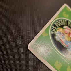Bulbasaur Ace of Diamonds Poker Card - Green Deck 1996 #001 - Image 4