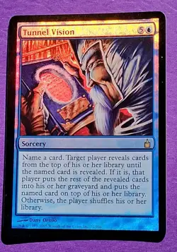 MTG Tunnel Vision Ravnica: City of Guilds Foil NM - Image 2
