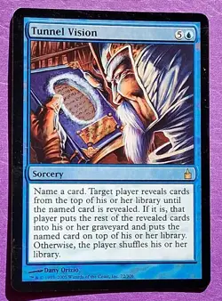 MTG Tunnel Vision Ravnica: City of Guilds Foil NM - Image 3