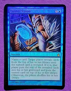 MTG Tunnel Vision Ravnica: City of Guilds Foil NM - Image 4