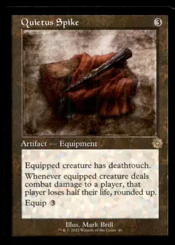 Quietus Spike LP Light Play Brother's War Retro MTG [11165] - Image 1