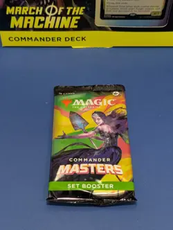 MTG March of The Machine Commander Deck Calvary Charge Plus CM set booster pack - Image 2