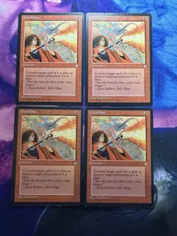 Magic: the Gathering / MtG Pyroblast x4 Ice Age LP-MP - Image 1