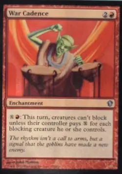 War Cadence - Commander 2013: #128, Magic: The Gathering Lp C287 - Image 1