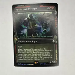 Mysterious Stranger (Showcase) 334 NM Foil R Universes Beyond: Fallout MTG - Image 1