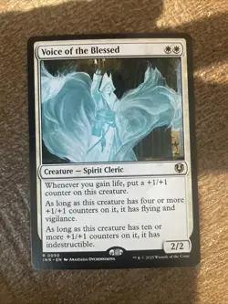 Innistrad Remastered #50 Voice of the Blessed MTG NM Free Shipping - Image 1