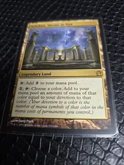Magic The Gathering: Nykthos, Shrine to Nyx, Theros (THS) Lp - Image 1