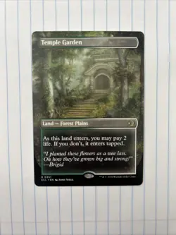 Temple Garden (Borderless) Lorwyn Eclipsed Regular MTG NM - Image 1