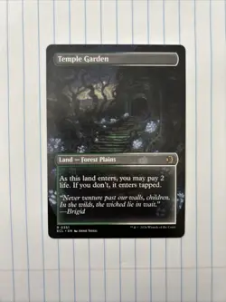 Temple Garden (Borderless) Lorwyn Eclipsed Regular MTG NM - Image 2