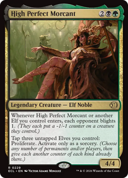 High Perfect Morcant Lorwyn Eclipsed - Near Mint - Image 1