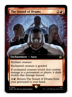 The Sound of Drums (Extended Art) - 391 WHO: Doctor Who R Normal NM - Image 1