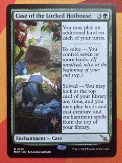Magic MTG Case of the Locked Hothouse [Promo] (0231) Murders at Karlov Manor NM - Image 1