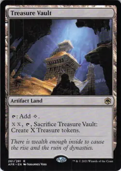 MTG Treasure Vault (261) | NM | Adv. Forgotten Realms {AFR} - Image 1