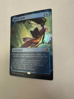 Rhystic Study - NM/LP - Wilds of Eldraine Enchanting Tales - MtG - Image 3