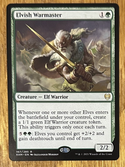 MTG Kaldheim, Elvish Warmaster - Image 1