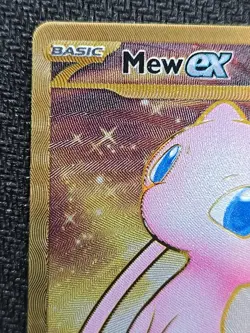 Pokemon TCG Scarlet & Violet 151 Mew EX UPC Promo Metal 205/165 Hyper Rare - Image 4