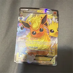 Pokemon Flareon EX Full Art Holo Ultra Rare Generations RC28/RC32 170 HP - Image 1