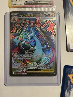 Pokemon Mega Charizard X ex 023 Me: Mega Evolution Promo Holo New 🆕 Sealed - Image 2