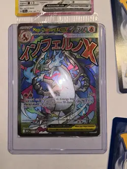 Pokemon Mega Charizard X ex 023 Me: Mega Evolution Promo Holo New 🆕 Sealed - Image 3