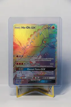 Pokemon TCG HO-OH GX Sun & Moon Sm80 Promo Promo - Image 1