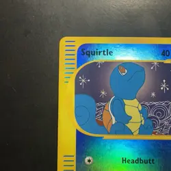Pokemon Vintage Reverse Holo Squirtle 132/165 Expedition E-Reader Wotc 2002 - Image 2