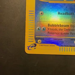 Pokemon Vintage Reverse Holo Squirtle 132/165 Expedition E-Reader Wotc 2002 - Image 5