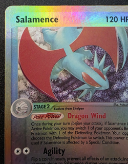 Salamence 10/97 Reverse Holo Pokemon EX Dragon LP- - Image 5