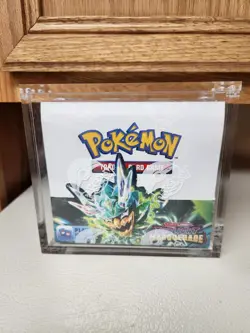Pokemon TCG Scarlet/Violet Twilight Masquerade Sealed Booster Box W/Acrylic Case - Image 1