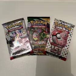 Pokemon Pack Bundle Heavy Evolving Skies , 151, Prismatic Evolution Sealed packs - Image 2