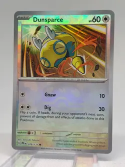 Pokemon TCG Dunsparce (079/131) Master Ball Pattern -- Sv: Prismatic Evolutions - Image 1