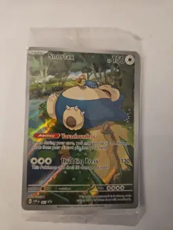 2023 Pokemon SV 151 Snorlax 051 SVP EN Black Star Promo Sealed - Image 1
