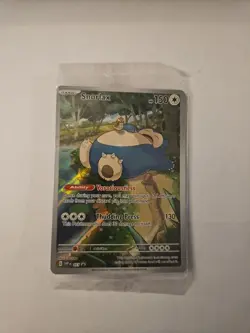 2023 Pokemon SV 151 Snorlax 051 SVP EN Black Star Promo Sealed - Image 3