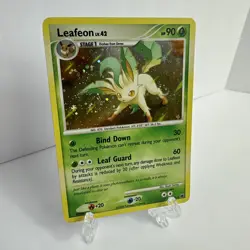 Pokemon TCG Leafeon 7/100 Majestic Dawn Holo Rare W/ Swirl MP - Image 1