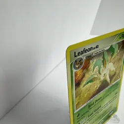 Pokemon TCG Leafeon 7/100 Majestic Dawn Holo Rare W/ Swirl MP - Image 2