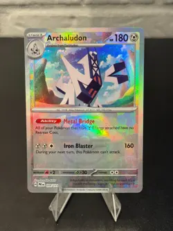 Pokemon TCG Archaludon Master Ball Pattern PRE 070/131 - Image 1