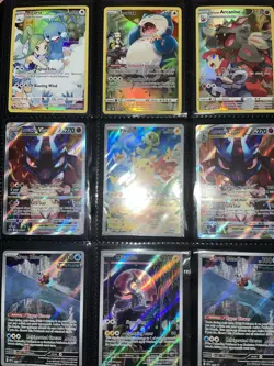 Pokemon Collection Binder Lot Vintage Modern Holo Ultra Rare Promos Cracked Ice - Image 1