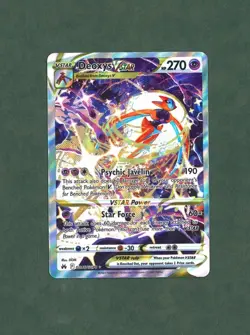 Deoxys VSTAR GG46/GG70 Crown Zenith: Galarian Gallery Holo Alt Art Pokemon NM - Image 1
