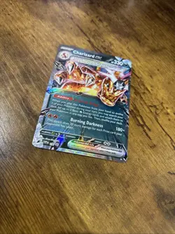 Pokemon TCG Charizard EX 196 Scarlet And Violet Black Star Promo NM - Image 2